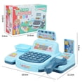 thumbnail image 1 of Juego de simulación de caja registradora de supermercado para niños, casa de juegos, modelo de caja registradora de tienda de conveniencia para bebés, 1 of 3