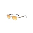 thumbnail image 4 of Rectangle Retro Vintage Square Sunglasses, 4 of 7
