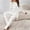 Tiny Watercolor Dried, variant on Women's Milk Silk Sleepwear Long Sleeve Pajama Set Black and White Wild 2 Piece Loungewear