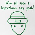 thumbnail image 2 of CafePress - Who All Seen The Leprechaun, - Adjustable Unisex Printed Trucker Hat with Mesh Back, 2 of 10