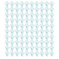 thumbnail image 1 of 100Pcs Cute Paper Clips Blue Dolphin Style Exquisite Color Strong Clamp Force Kids Paper Clips for Office School Home, 1 of 5
