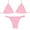 Pink, variant on Ketyyh-chn99 Bikini Sets for Women 2024 Bikini Tops Women's Triangle Bikini Floral String Bikini Set Two Piece Swimsuit Bathing Suits White,XL