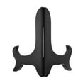 thumbnail image 3 of 6" Easel Plate Holder, Wooden Folding Display Stand Black for Decorative Picture Frame, 2 Pack, 3 of 7