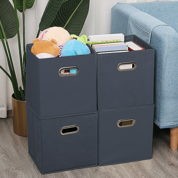 Meuble De Rangement D'entrée Pour Chaussures RiverRidge Home Avec 4 Compartiments Et 2 Bacs En Tissu Gris Blanc 16 054k 332078768