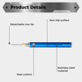 thumbnail image 3 of Cordless Soldering Iron Kit, Portable USB 5V 8W Electric Soldering Kit with Stand, USB Rechargeable Battery Powered Welding Tool for Jewelry, Repair, Crafts, 3 of 6