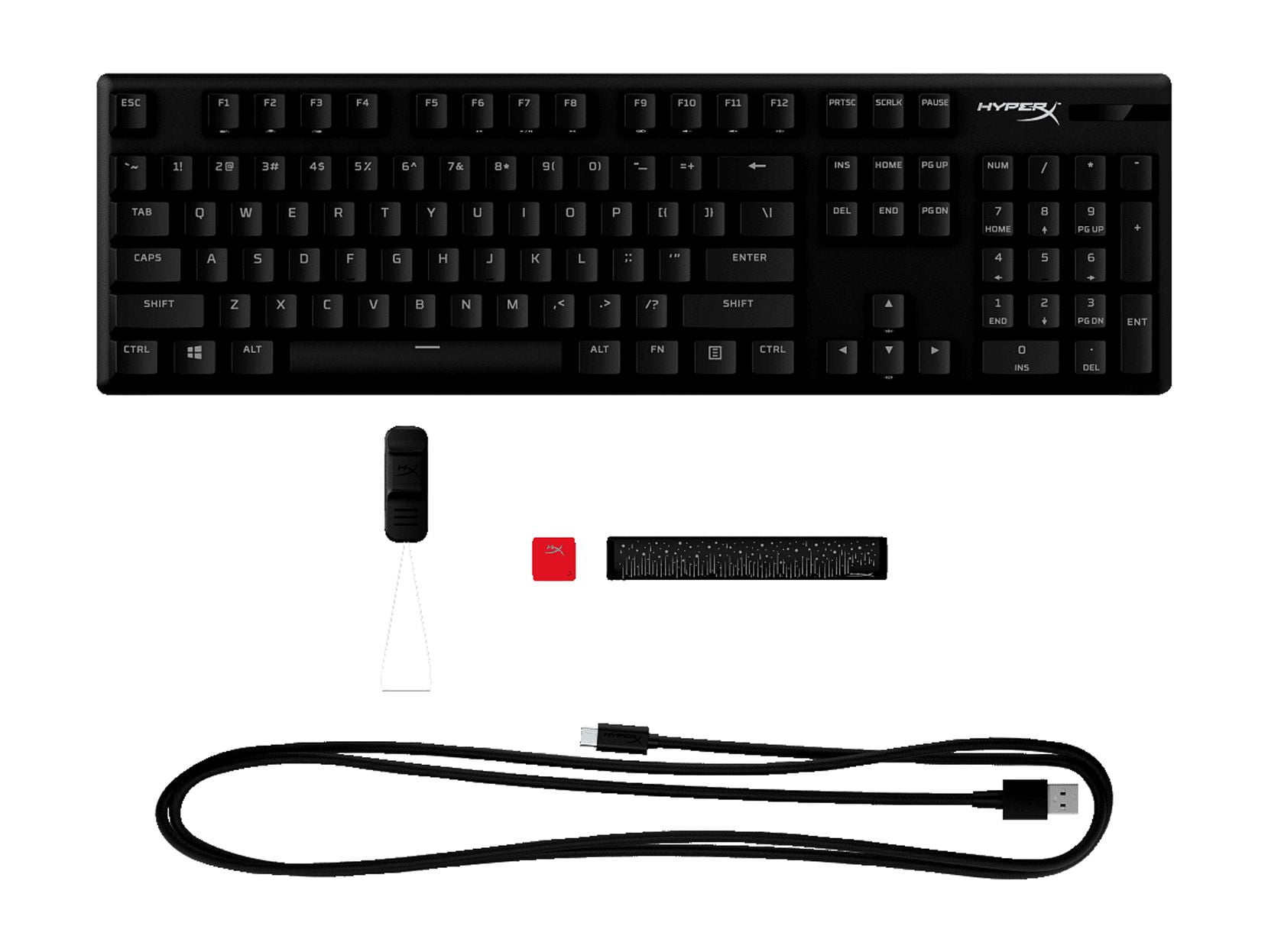 HyperX Alloy Origins PBT HX Red - Mechanical Gaming Keyboard