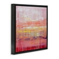 thumbnail image 4 of Stupell Industries Dripping Paint on Pink Abstract Painting Black Floater Framed Canvas Art Print Wall Art, 18 x 18, 4 of 10