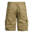 thumbnail image 4 of Dagugfen Cargo Shorts for Men Plus Size Elastic Waist Loose Outdoor Camping Hiking Trainning Shorts, 4 of 4