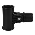 thumbnail image 1 of OULII 1 Set Beach Umbrella Clamp Black Plastic Rotation Feature Outdoor Umbrella, 1 of 8
