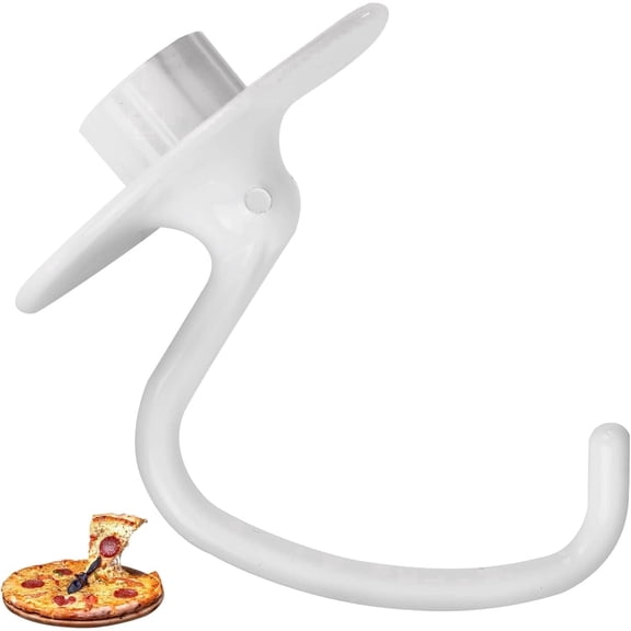 Aluminum Dough Hook Attachment Compatible with KitchenAid 4.5-5 Qt Tilt-Head Stand Mixers