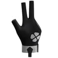 thumbnail image 1 of Guantes de billar elásticos antideslizantes, guante de billar de 3 dedos para hombres y mujeres, mano izquierda, 1 of 8