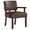 Leather Cherry, variant on FAGAGA Mid Century Modern Accent Chair, Upholstered Oversized Chair, Ergonomics Armchair for Living Room, Reading Room, Reception Room, Bedroom, Dorm | Leather Cherry