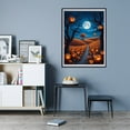 thumbnail image 7 of Diamond Art Kit for Adults, Pumpkin Path Moonlit Night Field Diamond Painting for Adults Beginners, DIY Diamond Art Painting Kits, 5D Diamond Painting Crafts for Home Decor 12x16 Frameless, 7 of 7