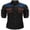 Black & Blue, variant on COOFANDY Mens Shirt Western Cowboy Embroidered Long Sleeve Slim Fit Casual Cotton Button Down Hippie with Pockets