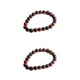 thumbnail image 3 of Sonducket de ojo de tigre única roja - Cuentas de piedra natural cómodas para Cuentas de oración única fácil de usar Type1 NO1, 3 of 6