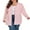 01 Pink, variant on Cueply Women's Plus Size Cardigan Long Sleeve Lightweight Sheer Open Front Knited Cardigan 1X-4X