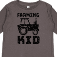 thumbnail image 4 of Inktastic Farming Kid- Tractor Distressed Look Boys or Girls Long Sleeve Toddler T-Shirt, 4 of 5