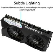 ASUS DUAL-RTX3070-O8G-V2 - OC Edition - graphics card - GF RTX 3070 - 8 GB GDDR6 - PCIe 4.0 - 2 x HDMI, 3 x DisplayPort