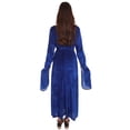 thumbnail image 5 of HPO Adult Women's Lady Guinevere Medieval Renaissance Costume | Blue Cosplay Costume, 5 of 7