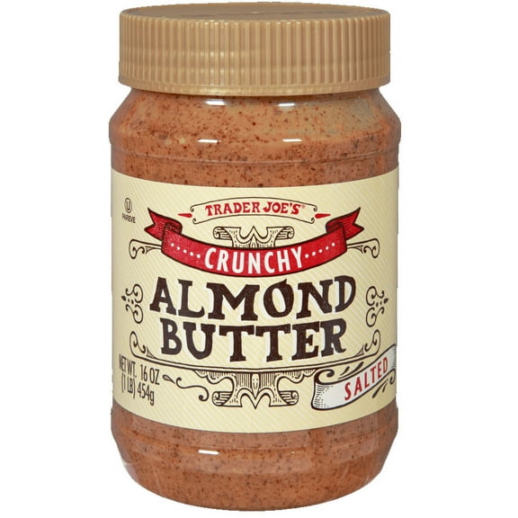 Crunchy Almond Butter Salted 16 Oz Pack of 2