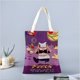thumbnail image 2 of Pizza Tower Bolso de tela con estampado de lienzo para mujer, bolsa de compras reutilizable y estética, con cremallera interior, regalo para mujer,38*45cm., 2 of 6