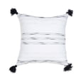 thumbnail image 4 of Elsie & Zoey Zahara 18X18" Handwoven Striped Indoor/Outdoor Throw Pillow for Women, 4 of 4