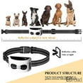 thumbnail image 5 of 2-in-1 Wireless Dog Training Collar & Electronic Fence System, Rechargeable Bark Control With Remote, Waterproof Multi-Dog Smart Collar, Adjustable Stimulation,For 1 Dog-black,Animal, 5 of 37