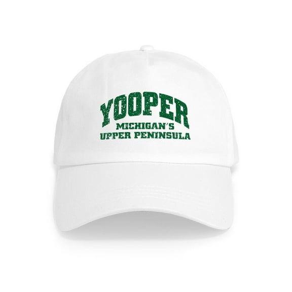 CafePress - Yooper Cap - Adjustable 100% Brushed Unisex Casual Cotton Baseball Cap, Beige, 1