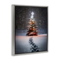 thumbnail image 3 of Stupell Industries Farmhouse Magic Moments Holiday Tree Gray Floating Frame Canvas Art, 25 x 31, by Alina Georgescu, 3 of 8
