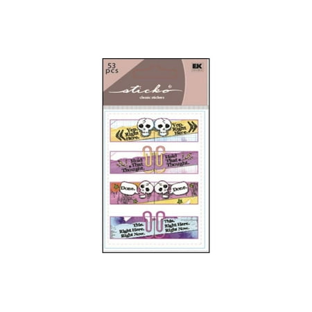 - EK Sticko Sticker Functionality Index Tabs Watrclr