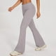 thumbnail image 1 of MKLEKYY Leggings deportivos mujer Pantalones de yoga de pierna ancha para mujer Leggings acampanados de entrenamiento con corte de bota de moda con cintura alta plegables, 1 of 4