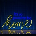 thumbnail image 5 of Handmadetneonsign Is So Good To Be Home Neon Sign, Motivational Quotes Wall Art Decor, Bedroom Wall Decor, 5 of 5
