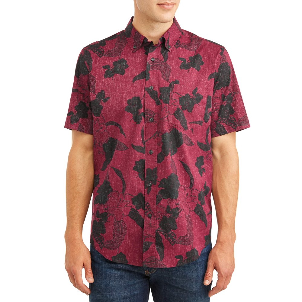 george mens short sleeve shirt