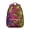Rose-red-1, variant on Colorful Zebra Print Backpack Black and White Zebra Stripes, Gradient Zebra Aesthetic Fashion Students School Bag for Students and Students