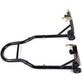 thumbnail image 2 of New Motorcycle Sport Bike Rear Wheel Chock Lift Stand For Universal Black Motorcycle rear stand, 2 of 5
