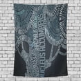 thumbnail image 1 of EREHome Text Art Black Home Decoration Wall Tapestry 60x51 inches, 1 of 4