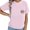 Pink, variant on PMVFHDE Extra Long Maternity Leggings Women's Fashion Casual Comfortable Nursing Mom Zipper Nursing Tops Purple,S