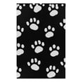 thumbnail image 5 of Dog Paws White Curtains Black Out 72 Inch Length Curtains for Sliding Glass Doors Bedroom Living Room 2 Pack, 5 of 6