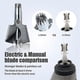 thumbnail image 3 of Two-Child Washable Stainless Steel Nose Ear Hair, Stainless Steel Body Wash, Grooming, 3 of 5
