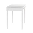 thumbnail image 2 of SEI Furniture Janice 2-Drawer Slim Profile Writing Desk, Crisp White, 2 of 5