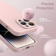 thumbnail image 6 of JETech Magnetic Silicone Case for iPhone 14 Pro 6.1-Inch, Compatible with MagSafe, Phone Cover with Camera Lens Full Protection (Pink), 6 of 6