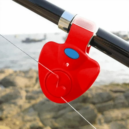 

XEOVHV Fishing Alarms 40g Electronic Wireless ABS Fish Alarm New LED Light