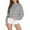 Gray, variant on bbymog Girls Fashion Crewneck Sweatshirts Solid Color Boys Sweatshirt Fall Long Sleeve Pullover Crop Tops for Girls 10-12