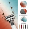 thumbnail image 5 of Small Round Rug 3Ft, Red Teal Ombre Non-Slip Washable Circle Rugs Carpet, Contemporary Abstract Gradient Indoor Outdoor Rug Floor Mats Throw Runner for Bedroom Living Room Bathroom, 5 of 8