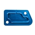 thumbnail image 2 of Tusk Anodized Front Brake Reservoir Cap Blue For Yamaha YZ125X 2020-2025, 2 of 5