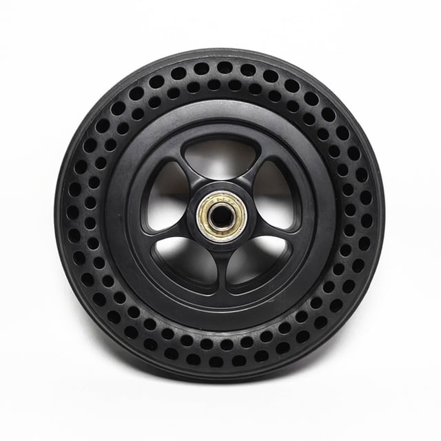 Pneu 6x11/4 avec Moyeu de Roue pour Fauteuil Roulant Pneu Plein de 6 Pouces pour Ottobock pour M2