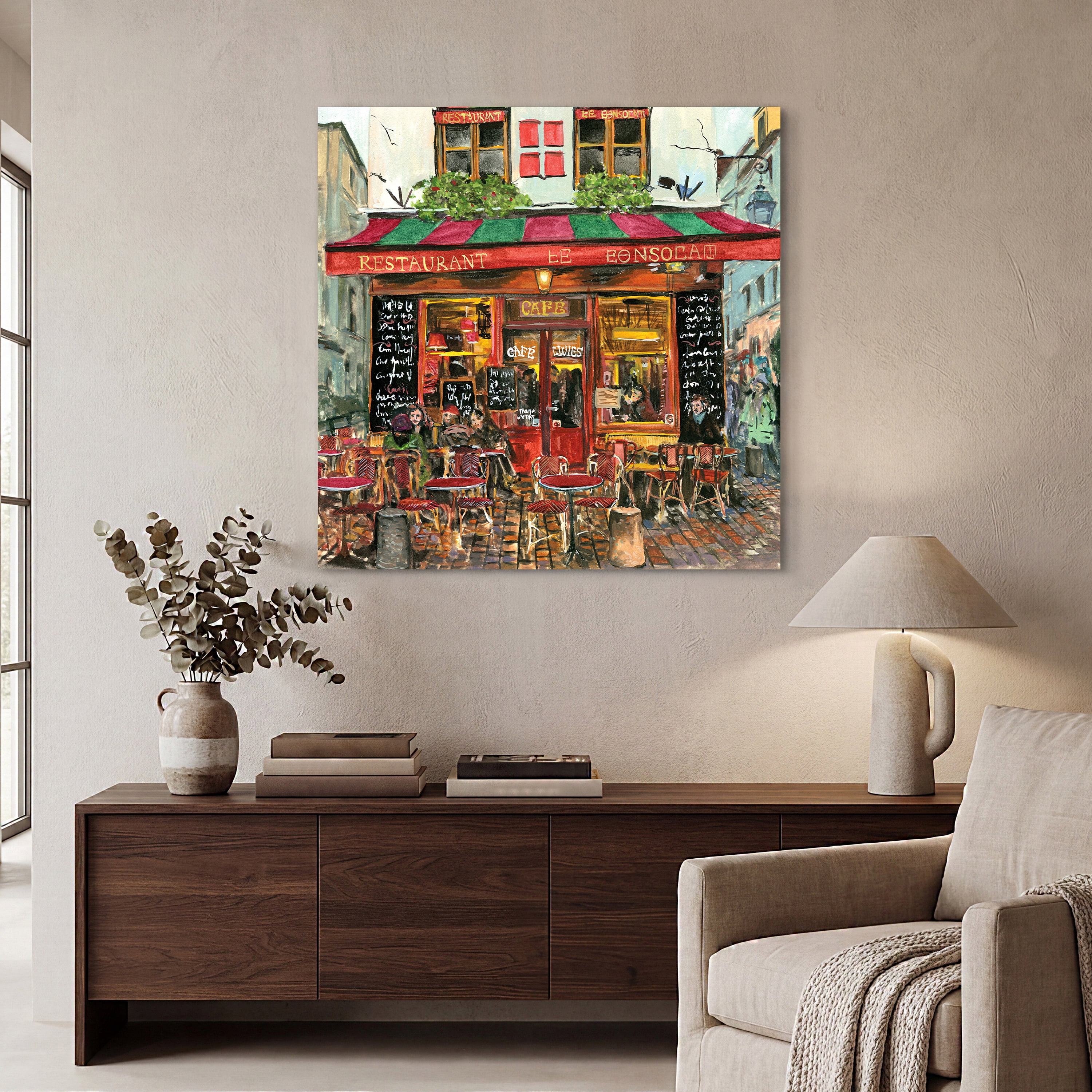 Empire Art Direct Spot I Frameless Free Floating Tempered Glass Panel Graphic Wall Art, 38" x 38" x 0.2", Ready to Hang