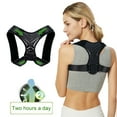 thumbnail image 1 of 2024，Adjustable Posture Corrector Braces Supports Back Straightener Back Shoulder Lumbar Posture Correction, 1 of 5