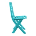 thumbnail image 2 of Silla Plásticos La Ardilla Plegable Bambino A55 Azul Feria, 2 of 2