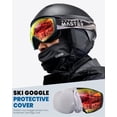thumbnail image 3 of OutdoorMaster Ski Goggles with Cover Snowboard Snow Goggles OTG Anti-Fog for Men Women, 3 of 14